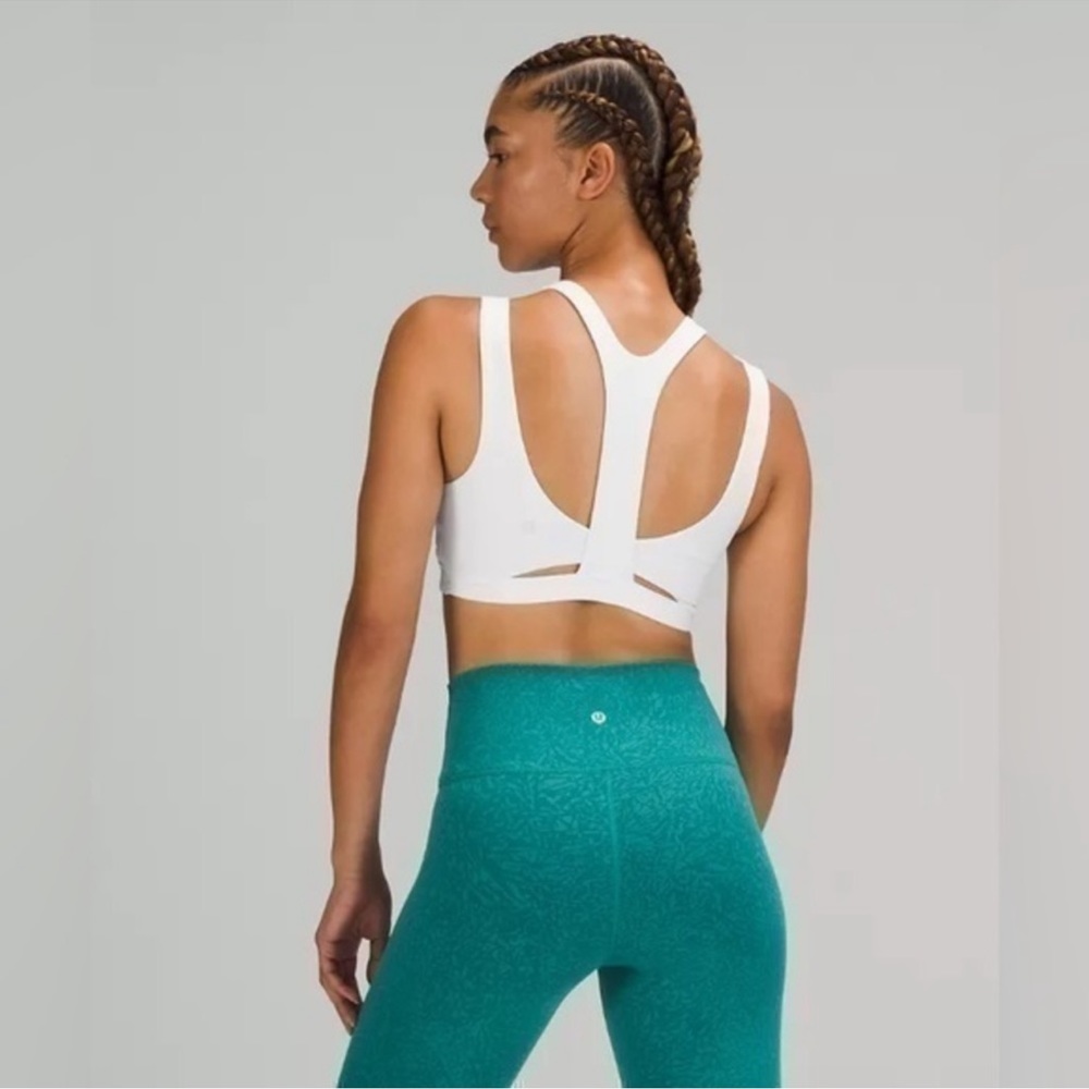 Lululemon High Neck Y-Back Train Bra 
Medium Support, C/D Cup